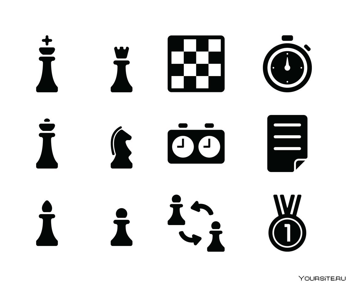 Шахматы пиктограмма