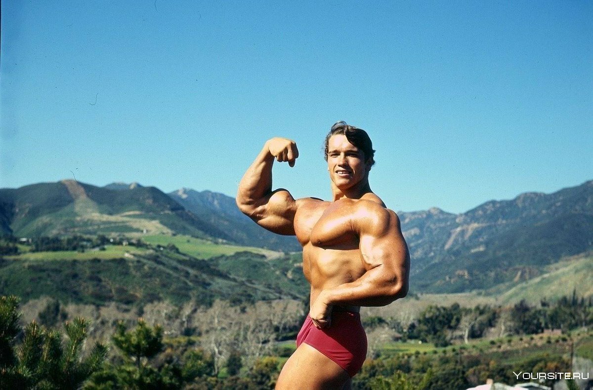 Арнольд Шварценеггер в молодости бодибилдинг