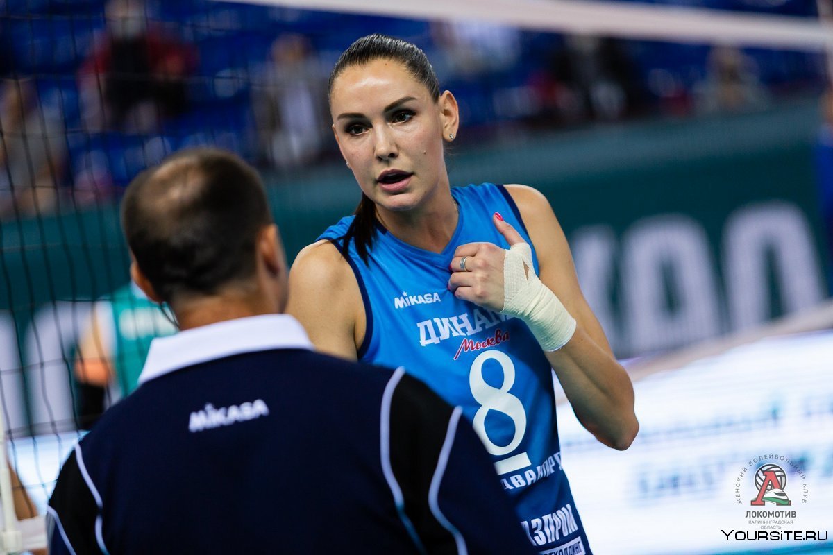 Волейболистка сборной России Федоровцева