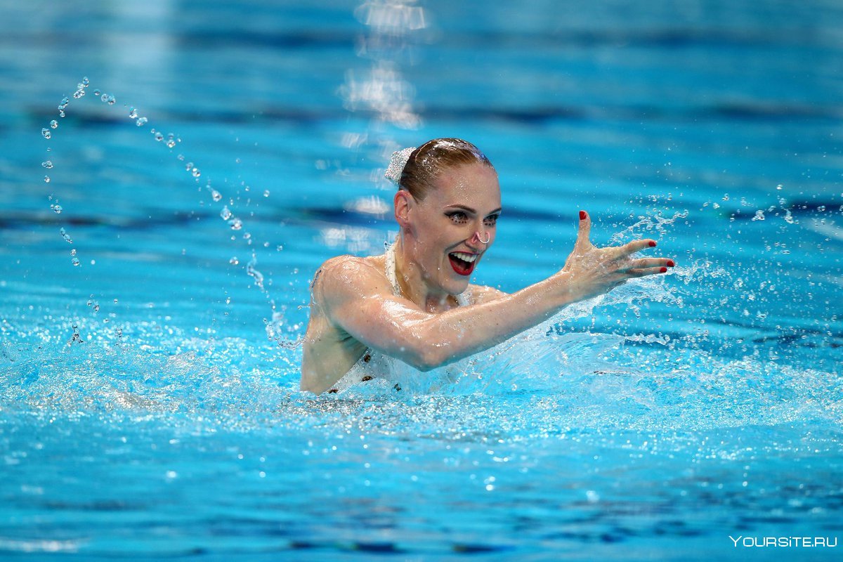 Семикратная чемпионка по синхронному плаванию Светлана Ромашина