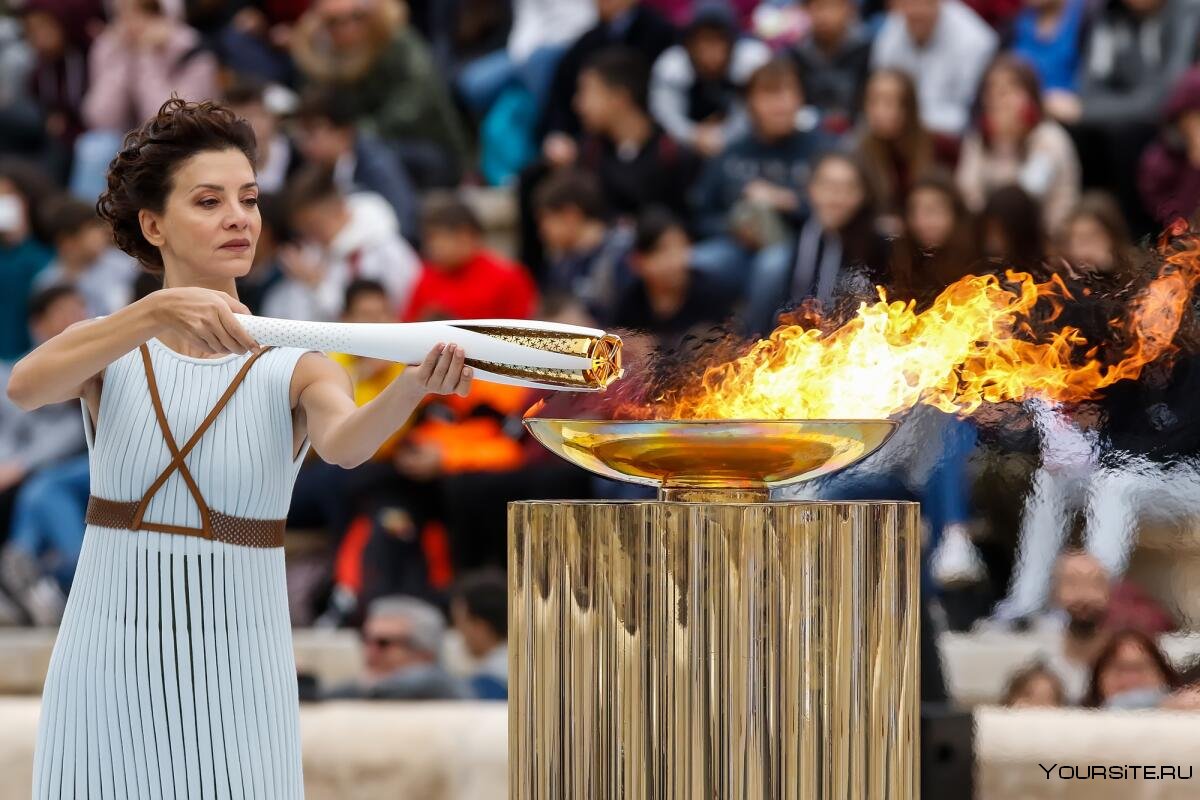 Открытие Олимпийских игр в Греции