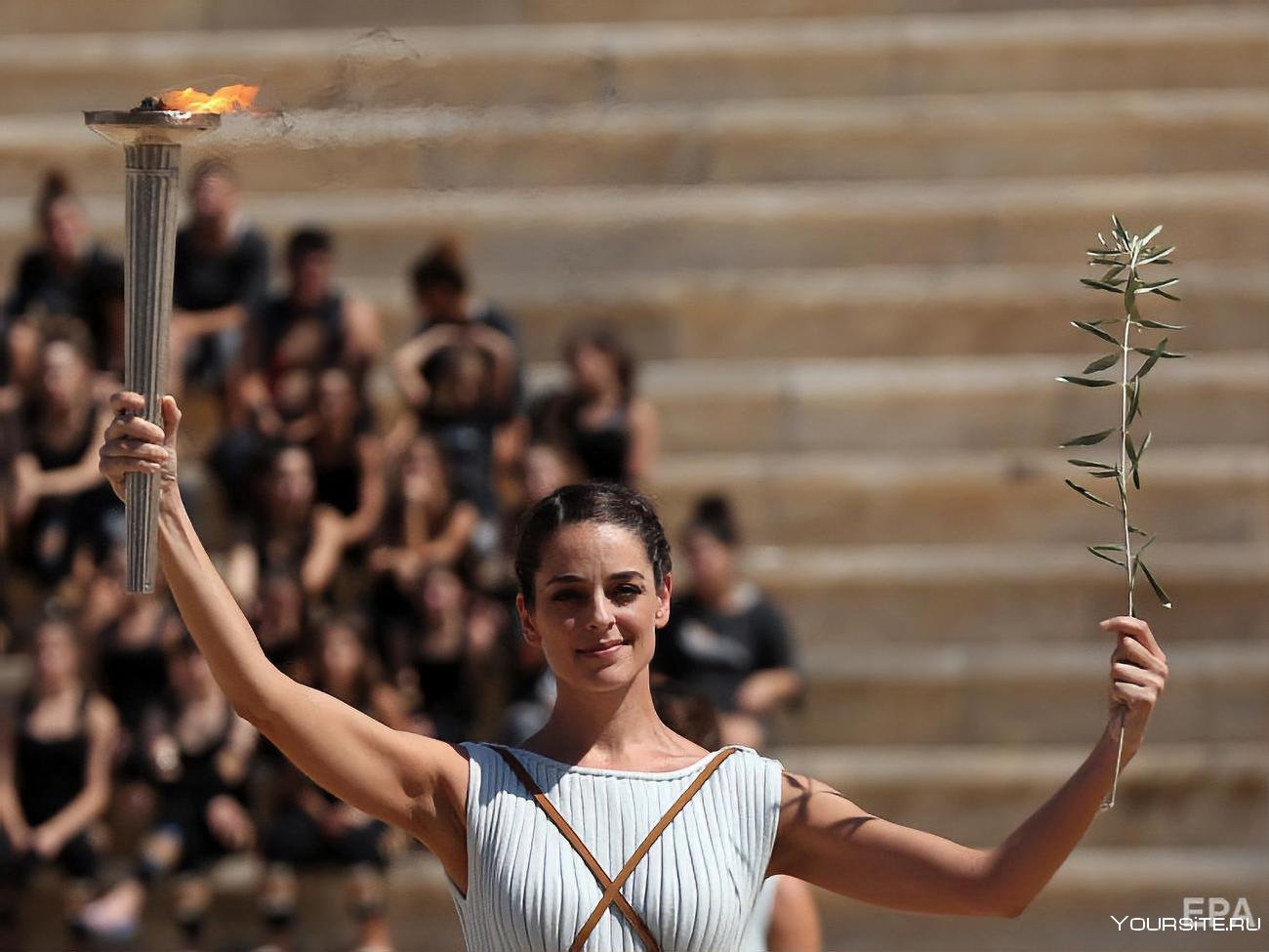 Как проходит церемония зажжения олимпийского огня