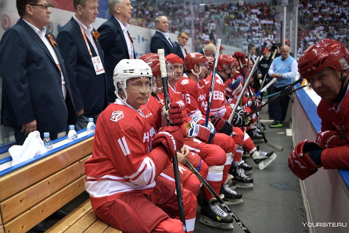 Хоккей в Сочи с Путиным