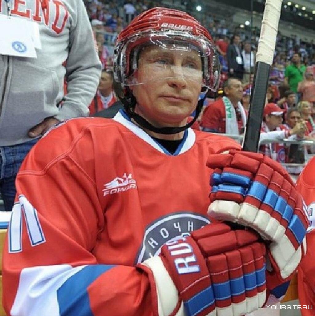 Президент Путин хоккеист