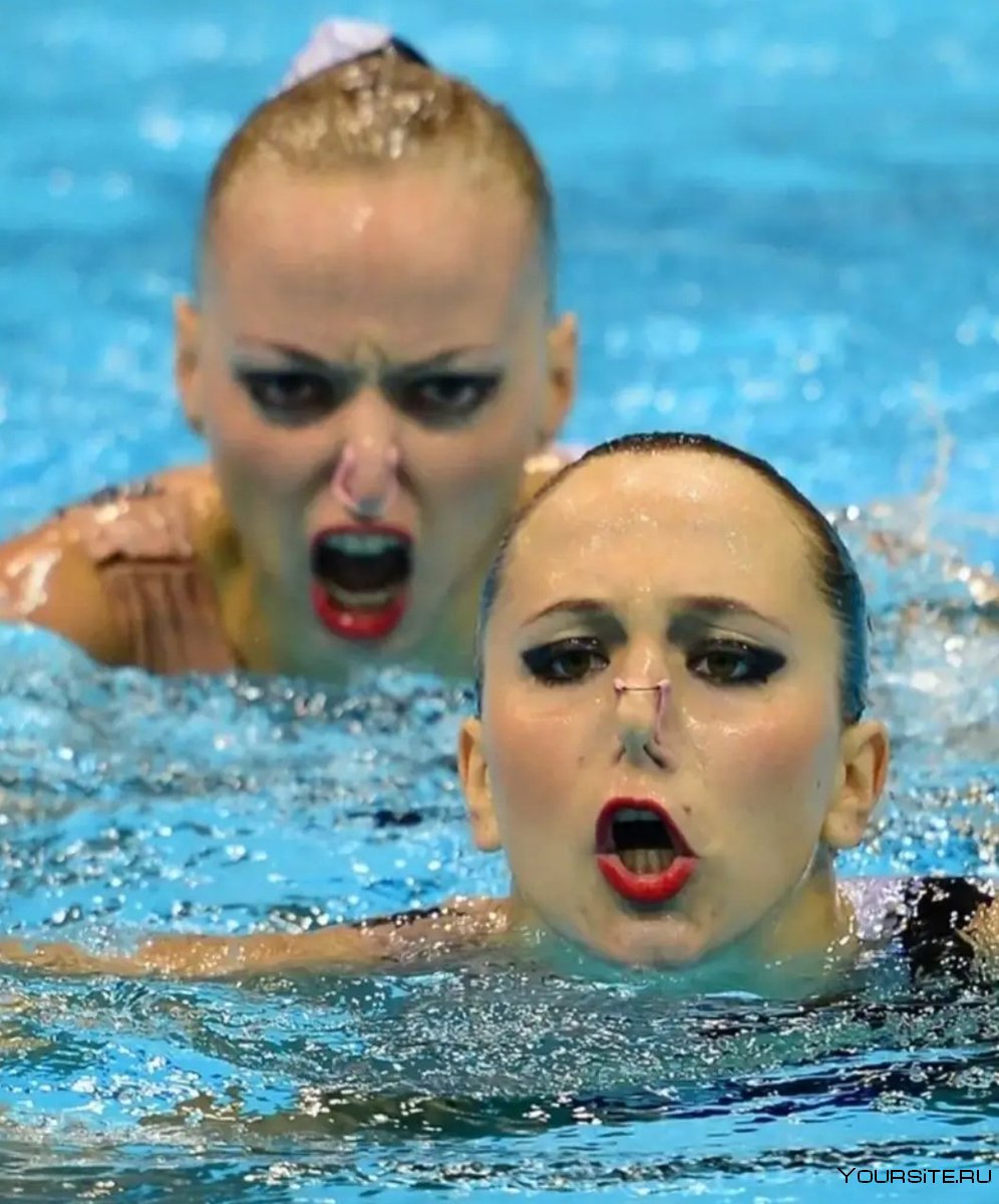 Лица синхронисток