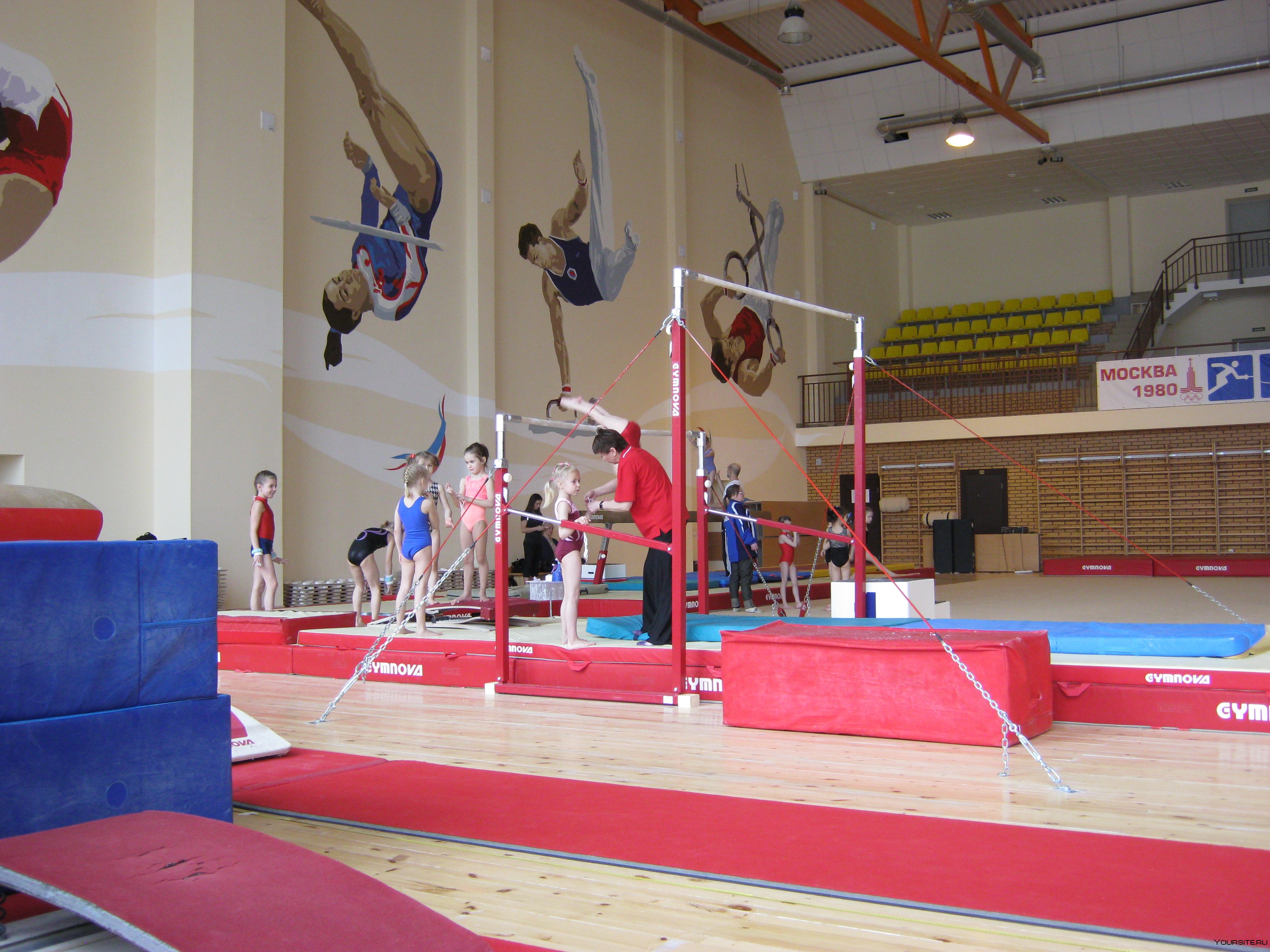 гимнастический залы фото