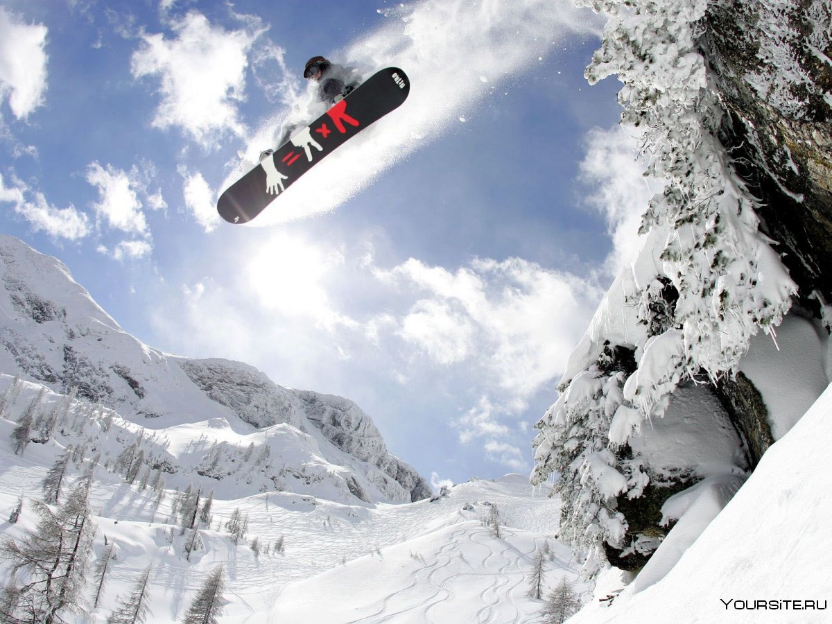 Сноуборды Burton спуск