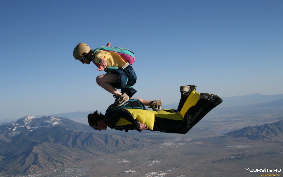 Экстремальные прыжки с парашютом