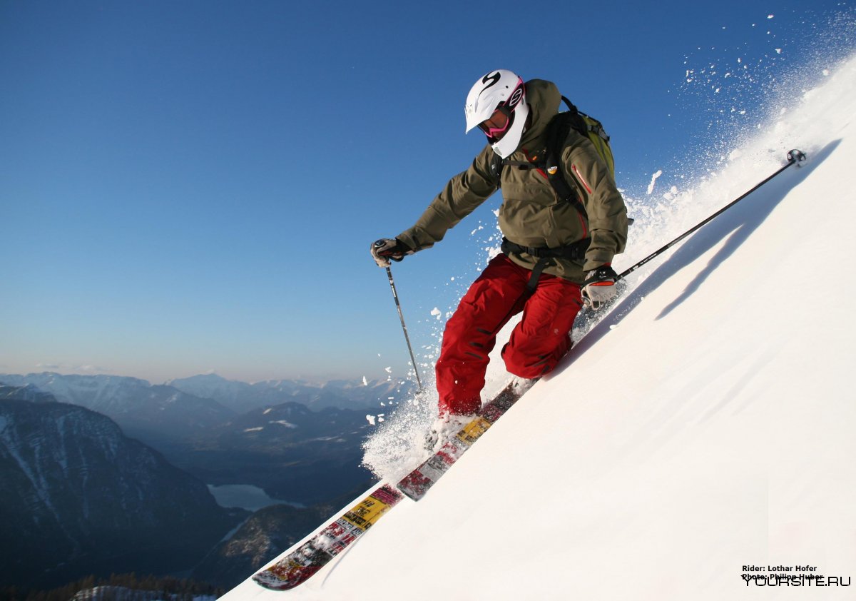 Экстремальные виды спорта на лыжах