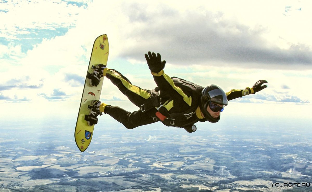 Скайсерфинг парашютный спорт