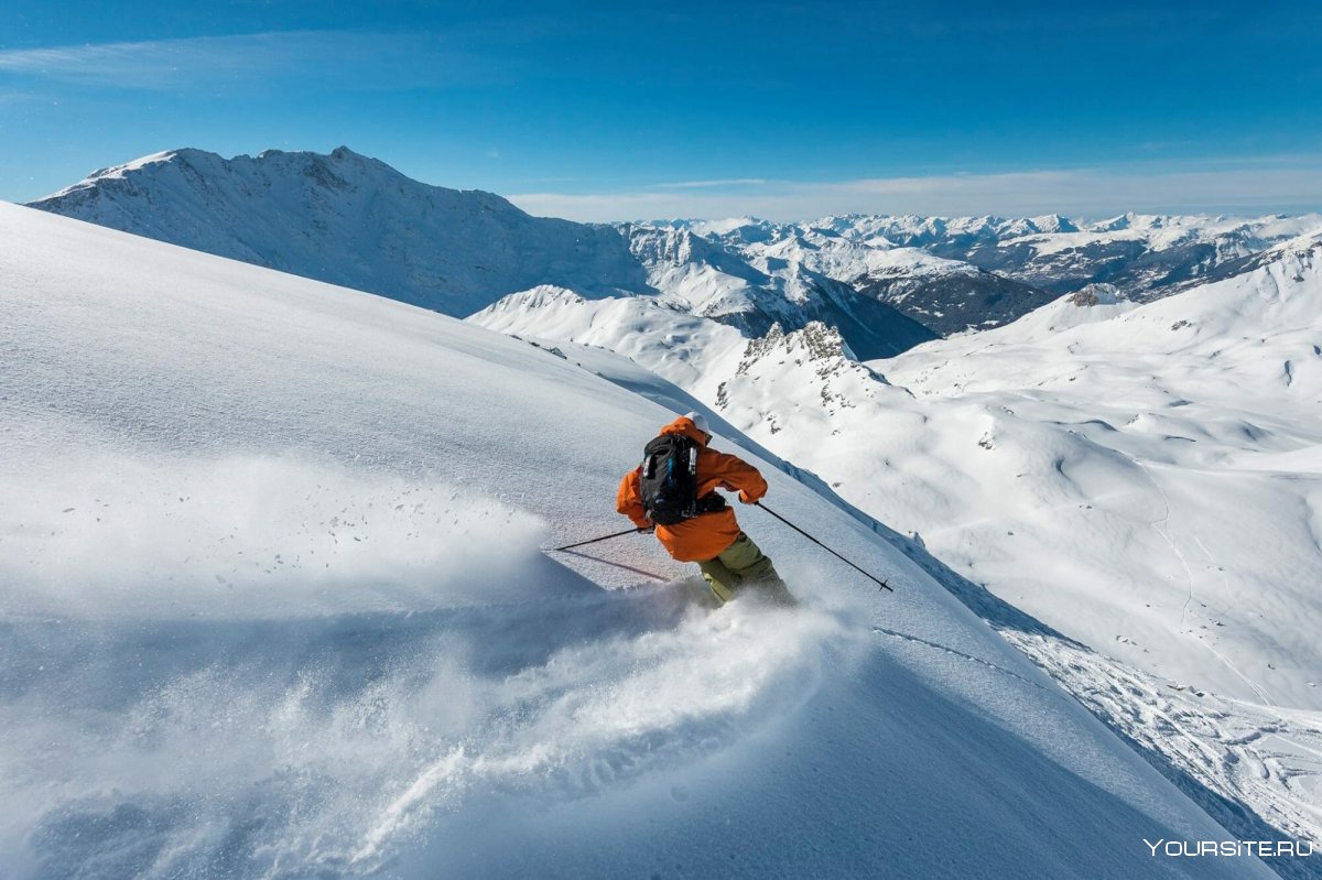 Лыжи горы высокое качество