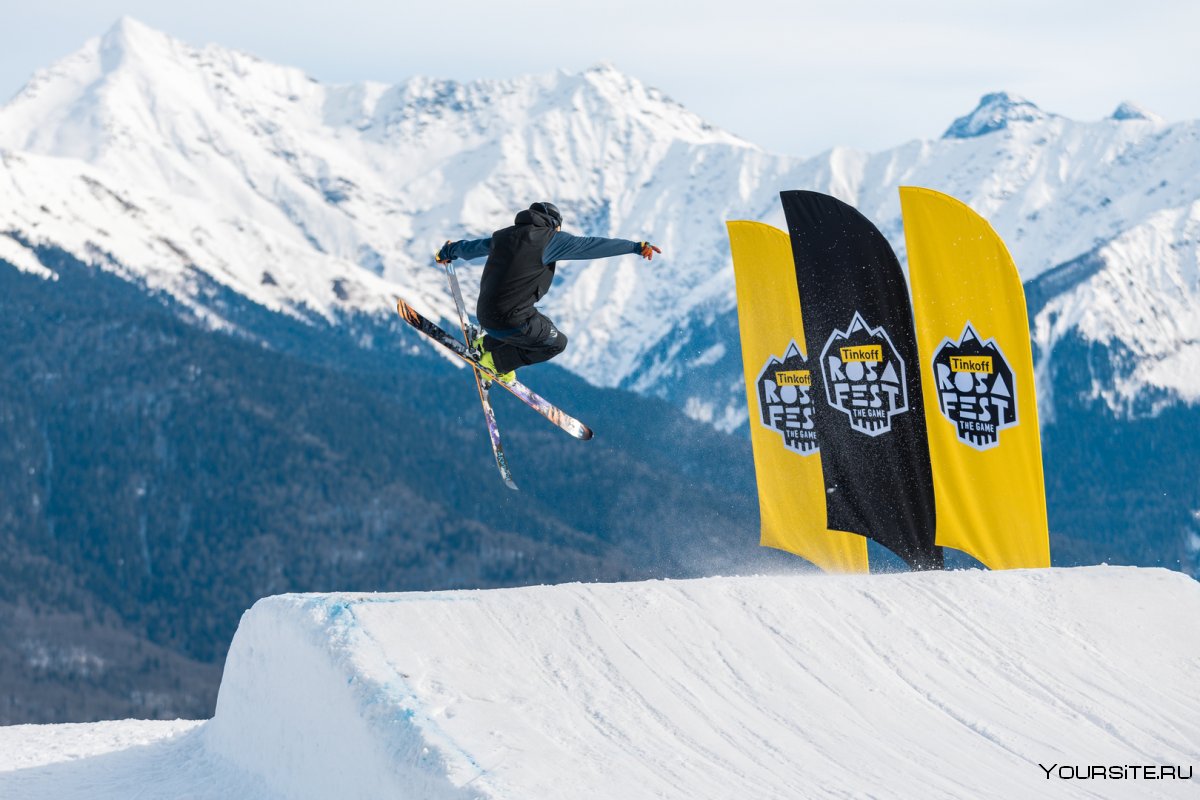 Snowman Downhill Skiing photo