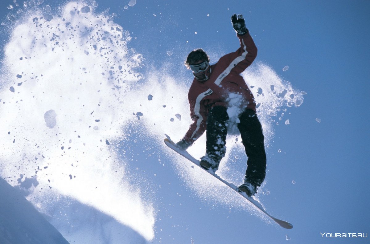 Лыжный спорт сноуборд