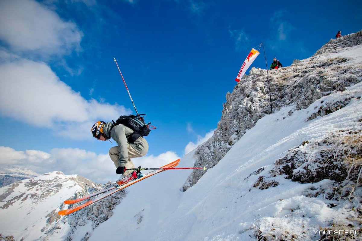 Спорт горные лыжи фрирайд