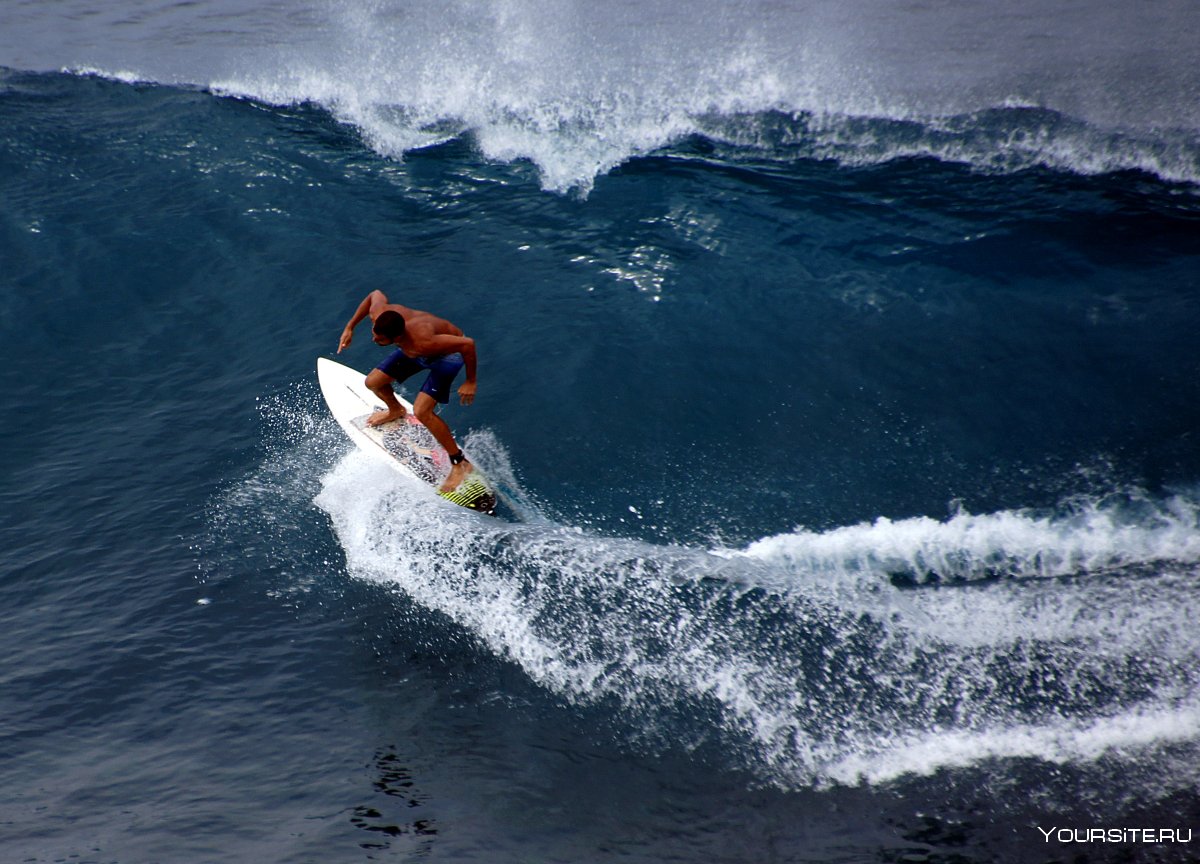Остров Мауи серфинг