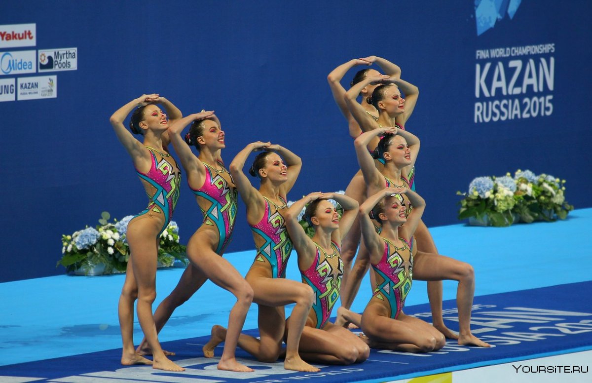 Соревнования по синхронному плаванию 2015 Казань