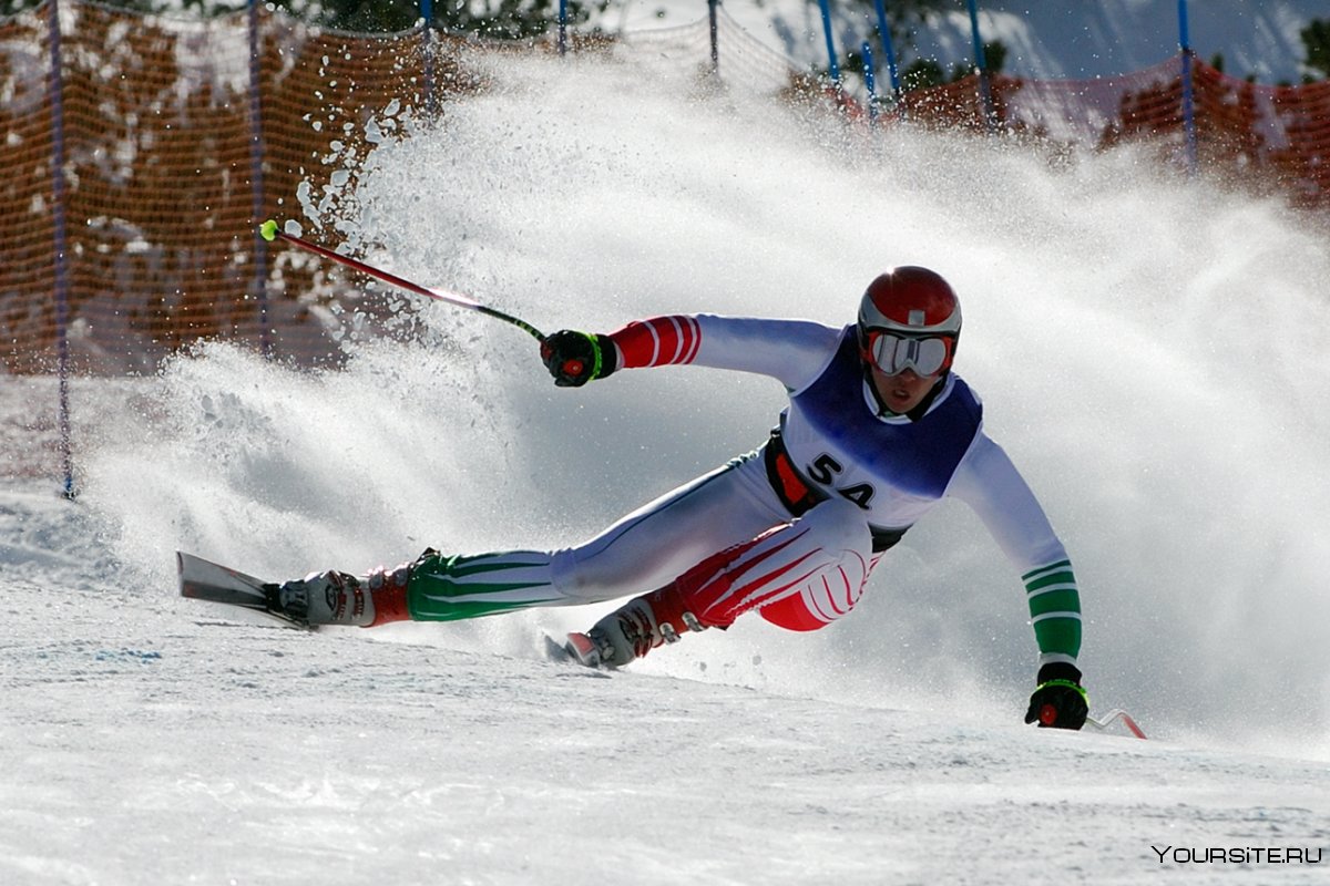 Горные лыжи вид спорта