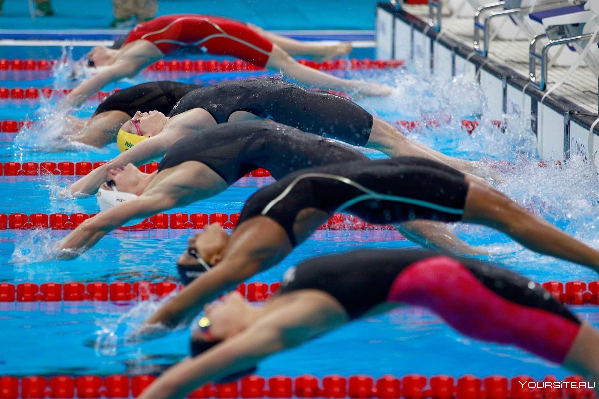 Плавание на Олимпийских играх девочки