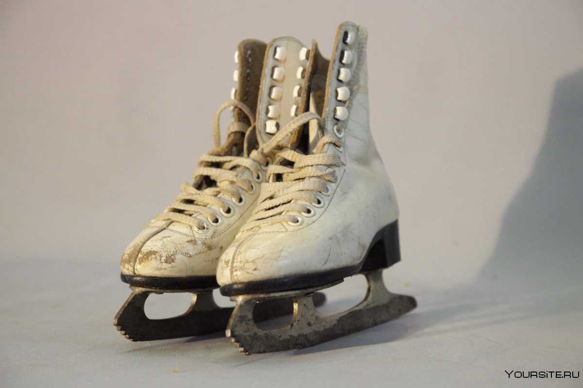 Коньки фигурные ретро