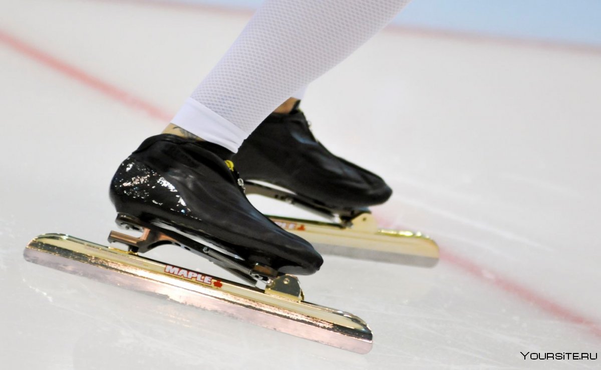 Коньки конькобежца