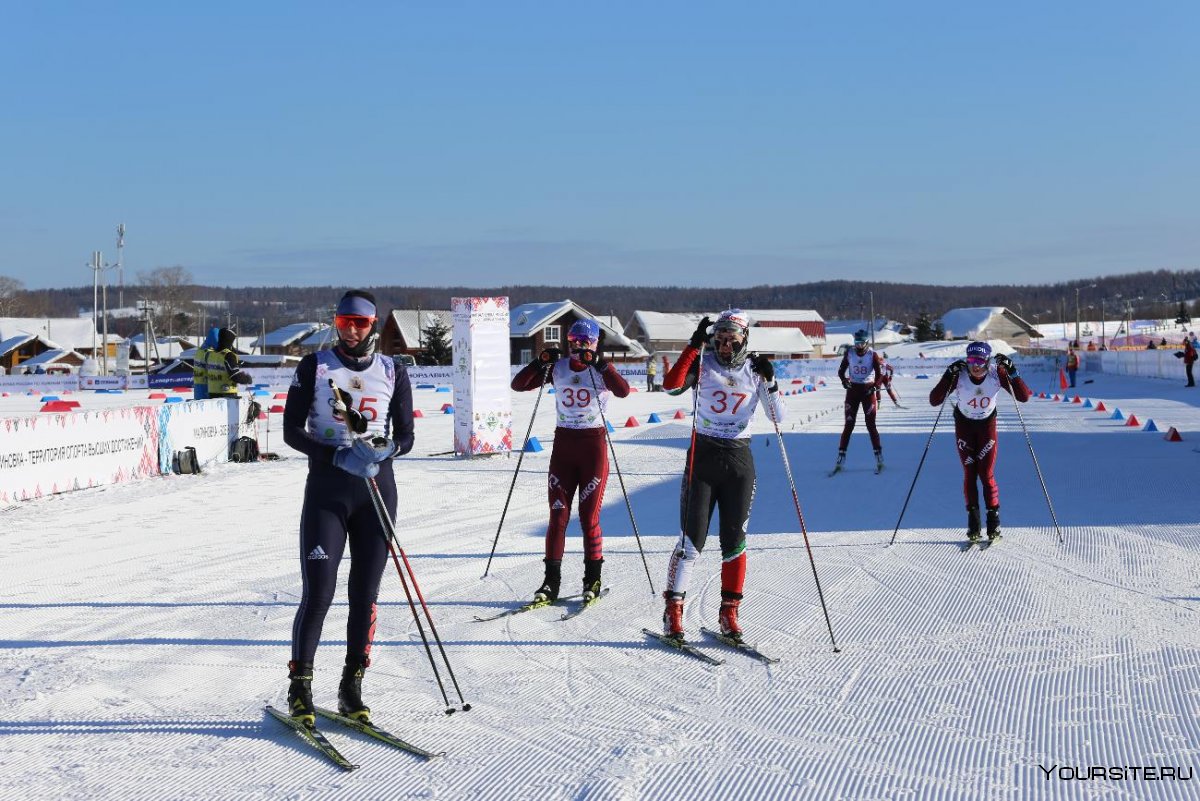 Лыжные гонки Малиновка