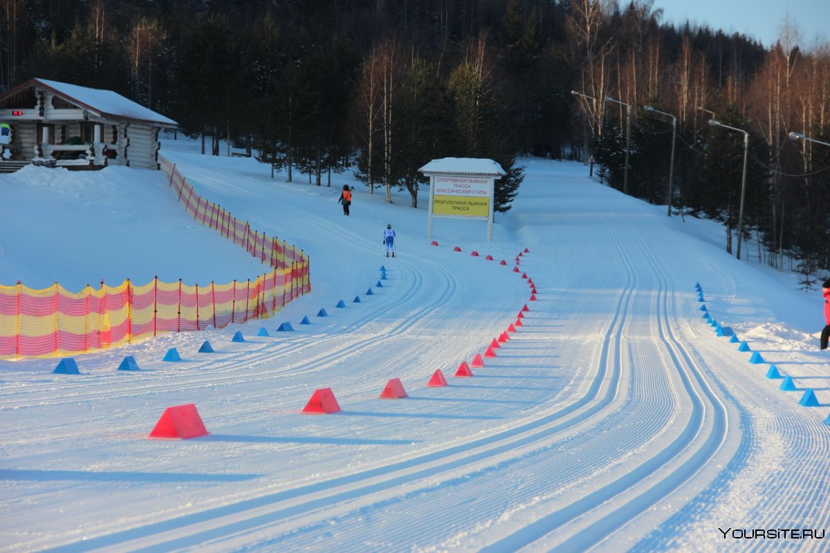 Центр лыжного спорта Малиновка Архангельская область