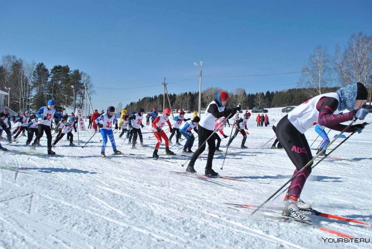 Зура Игринский район лыжные соревнования