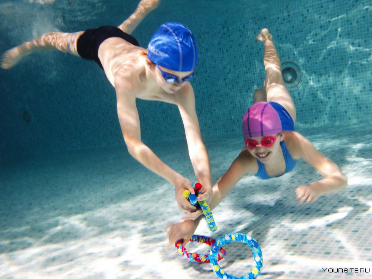 Игровое плавание для детей