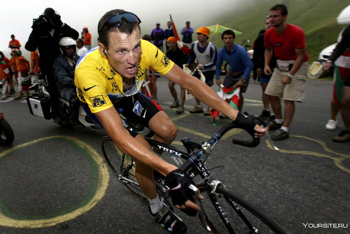 Lance Armstrong в молодости