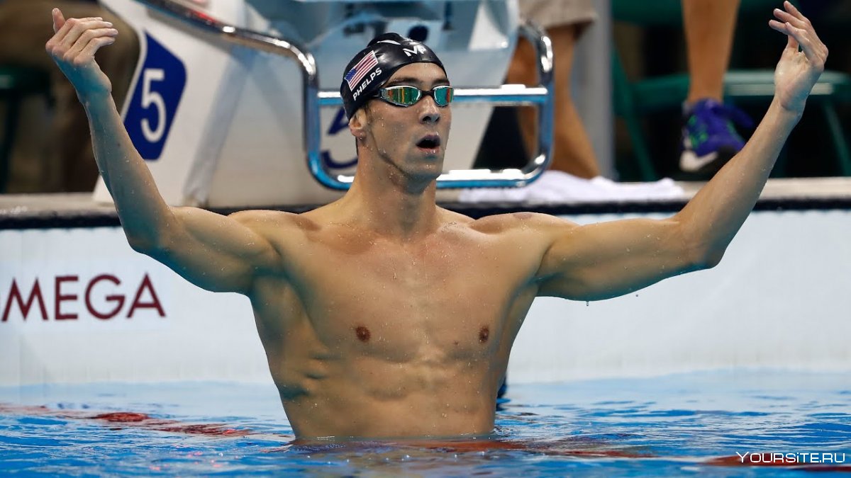 Чемпион мира по плаванию Майкл Фелпс