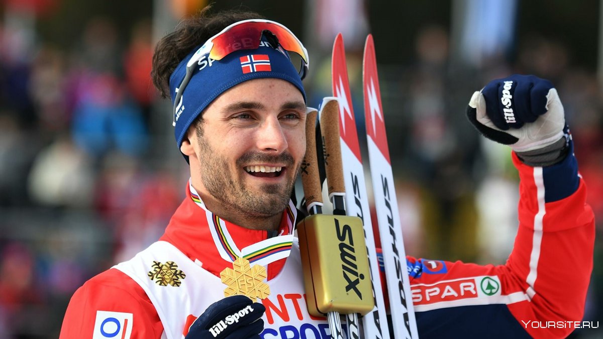 Ханс Кристер Холунн норвежский лыжник