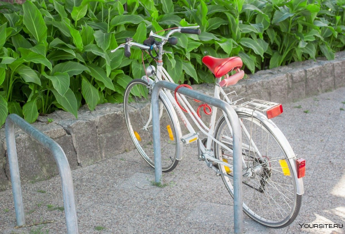 Иконка велосипед спереди