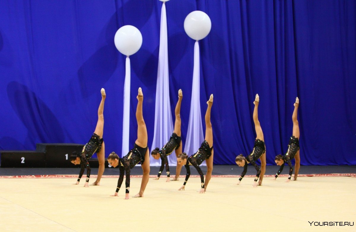 Девочки гимнастки группа