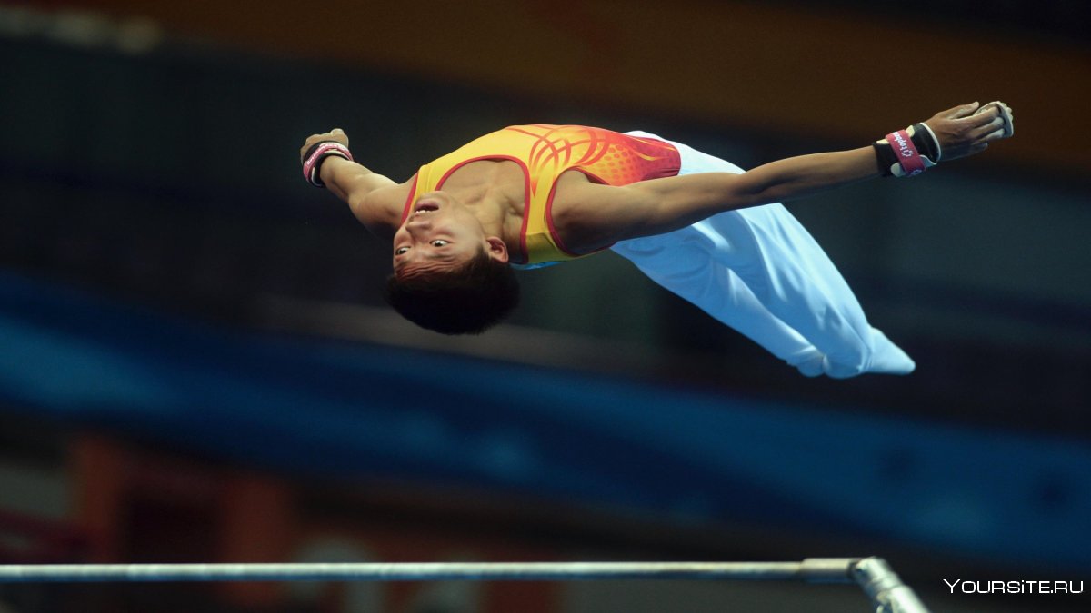 Спорт гимнастика опорный прыжок