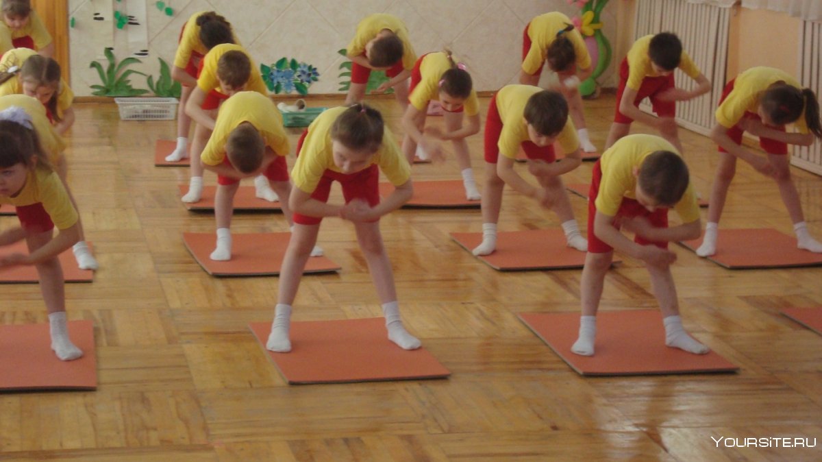 Гимнастические упражнения для детского сада