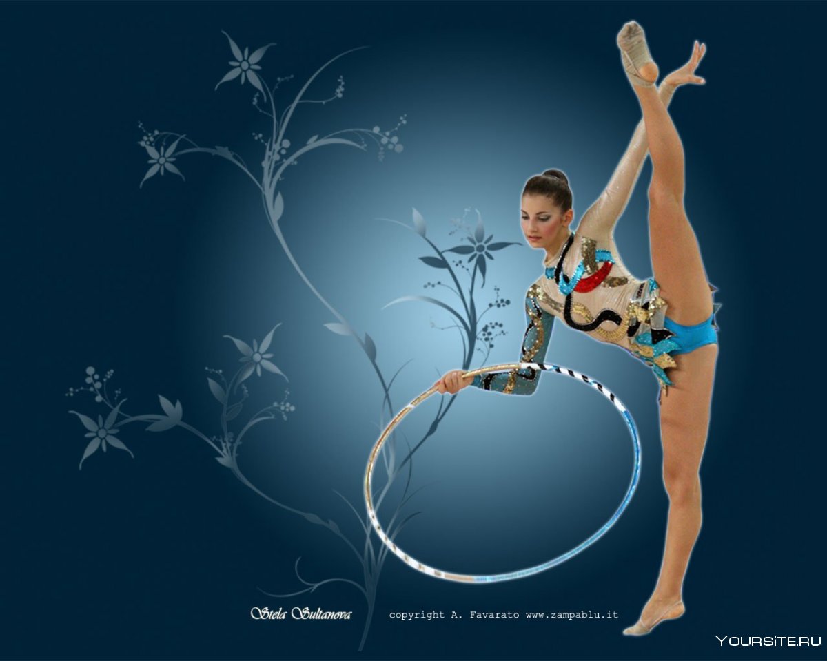 Обои гимнастки художественная