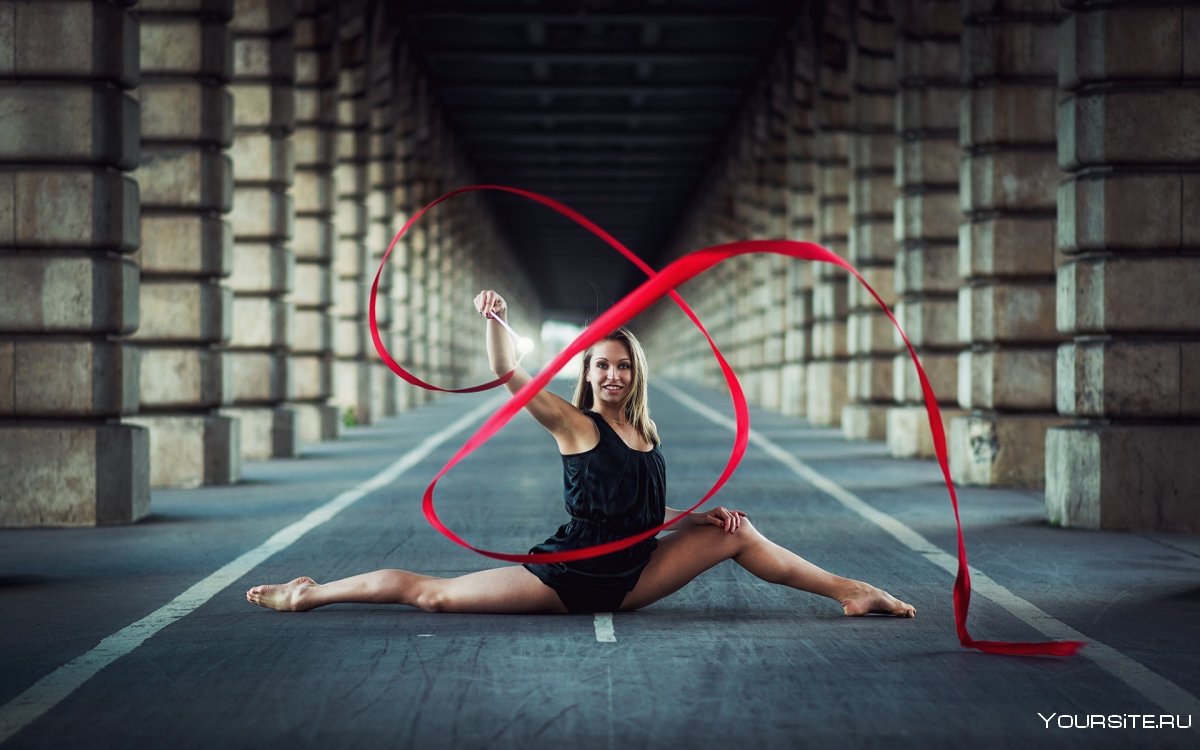 Фотосессия гимнасток