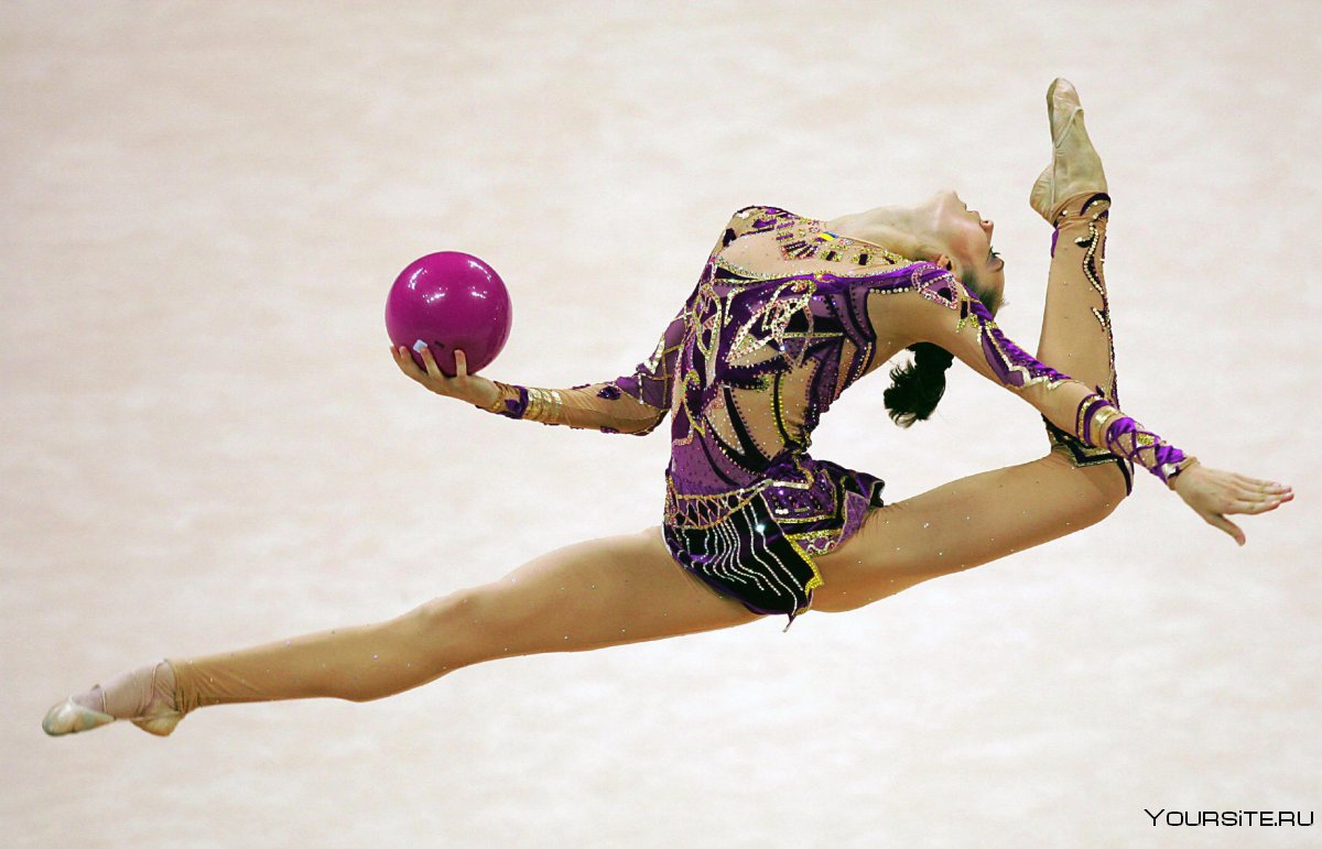 Алина Кабаева художественная гимнастика мяч