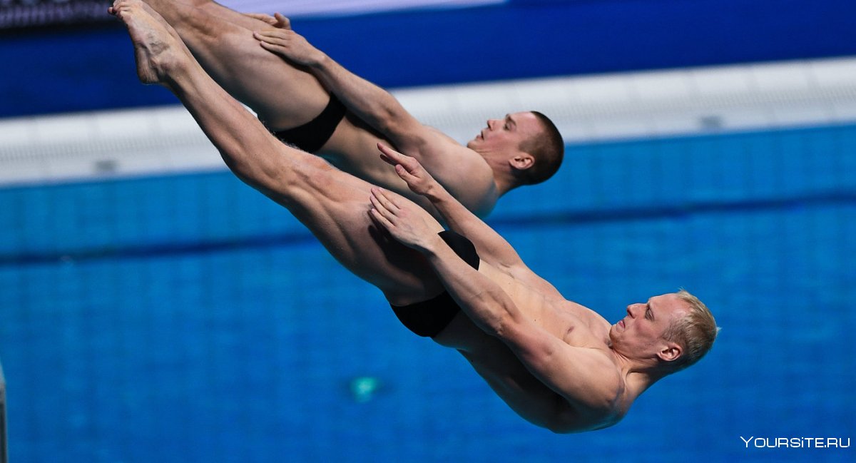 Захаров и Кузнецов прыжки в воду