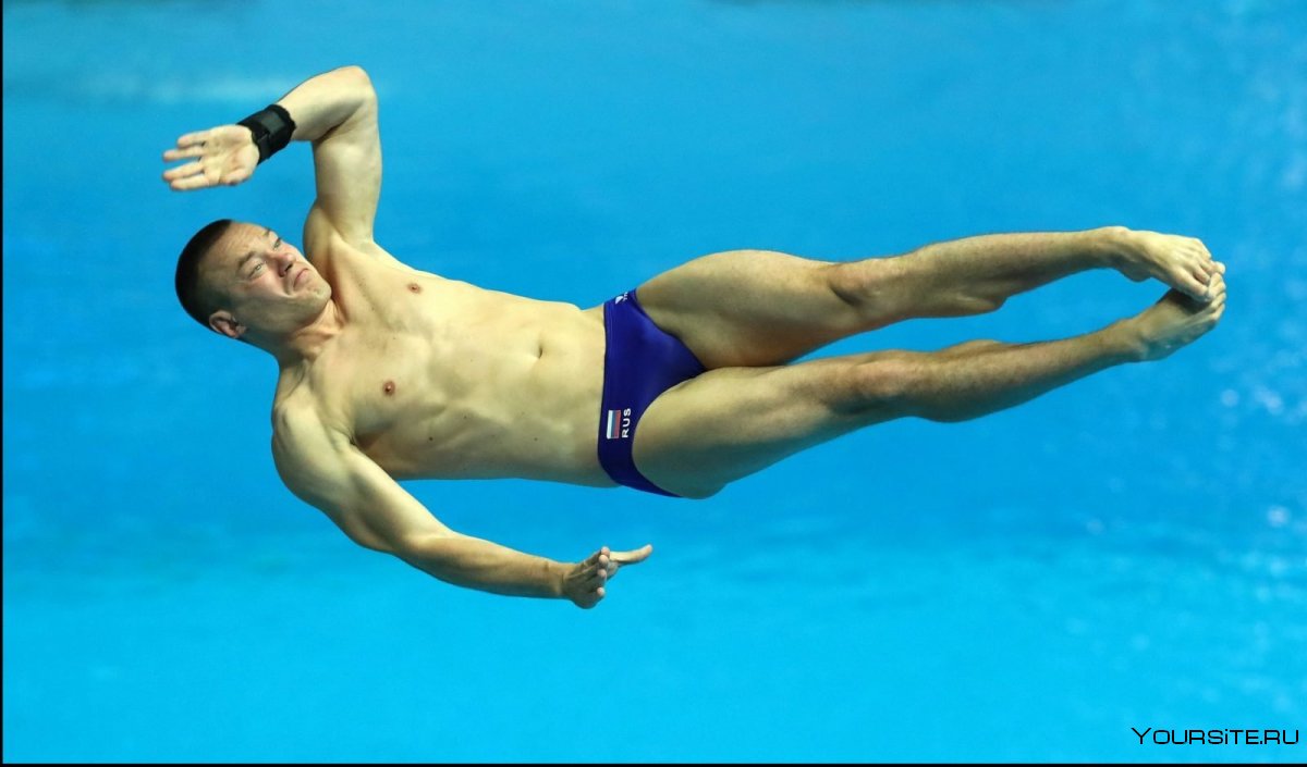 Прыжки в воду спортсмены