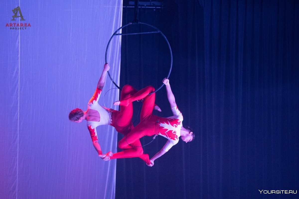 Цирковая воздушная гимнастка Антонина Хазова