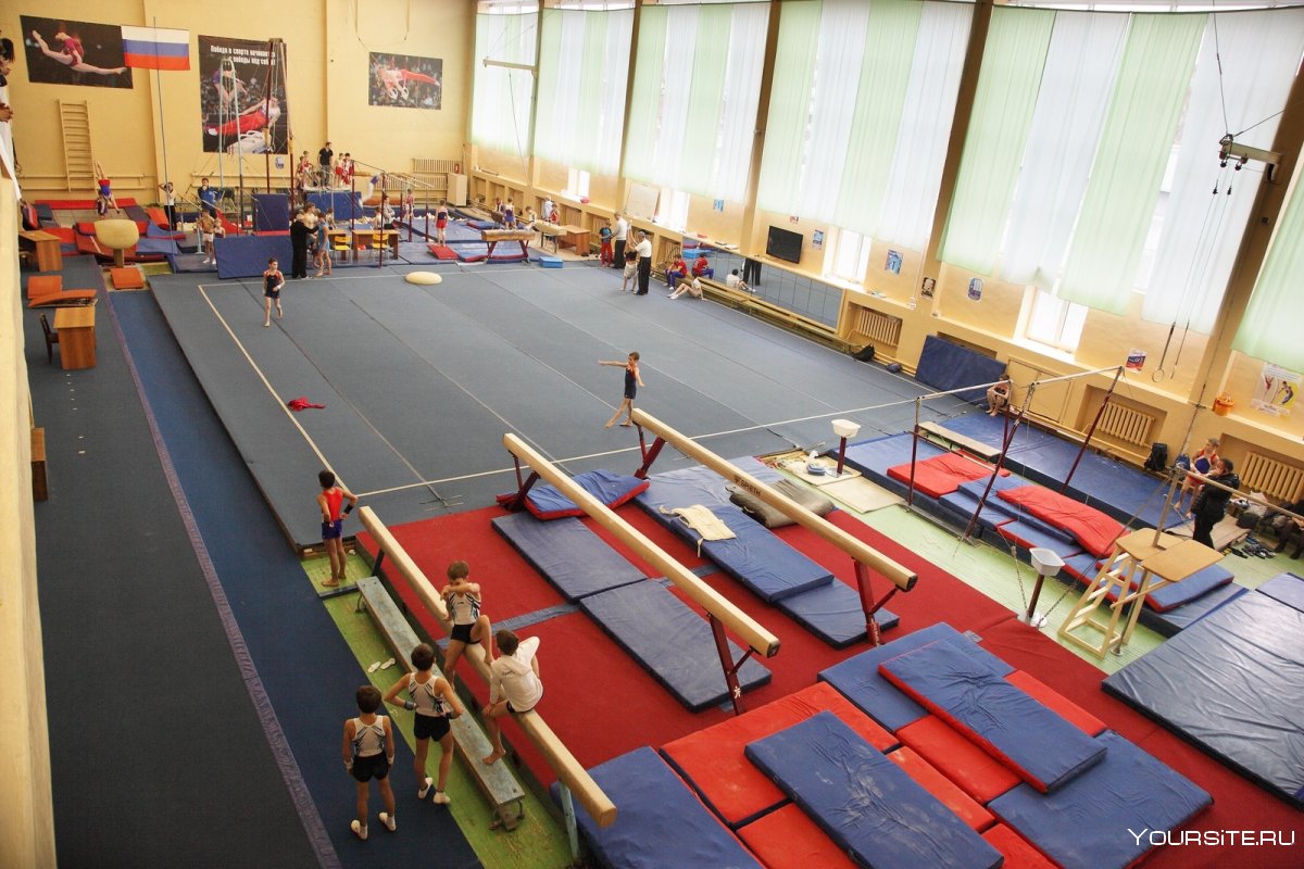 Зал спортивной гимнастики на стадионе Кубань