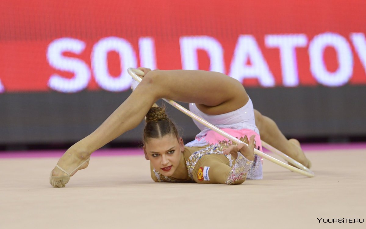 Rhythmic gymnast Alexandra Soldatova