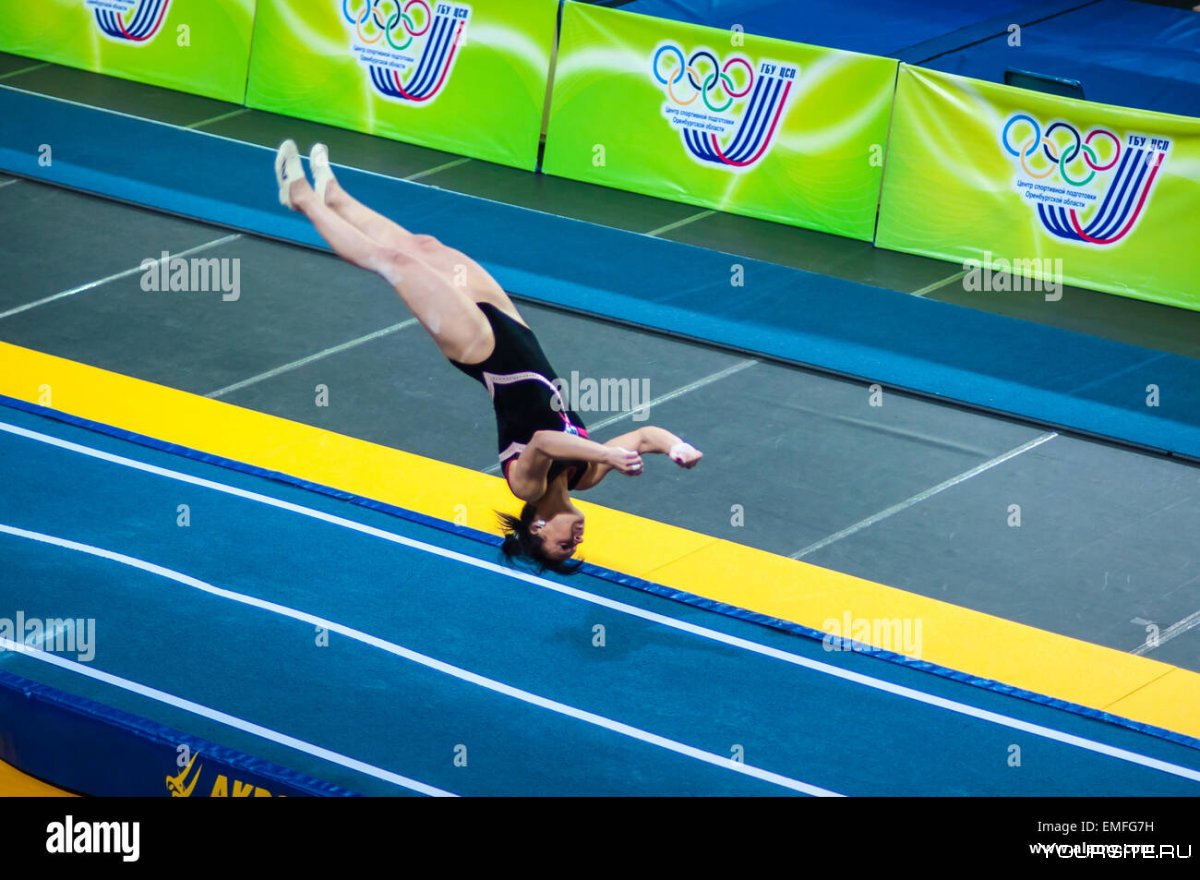 Акробатическая дорожка рисунок