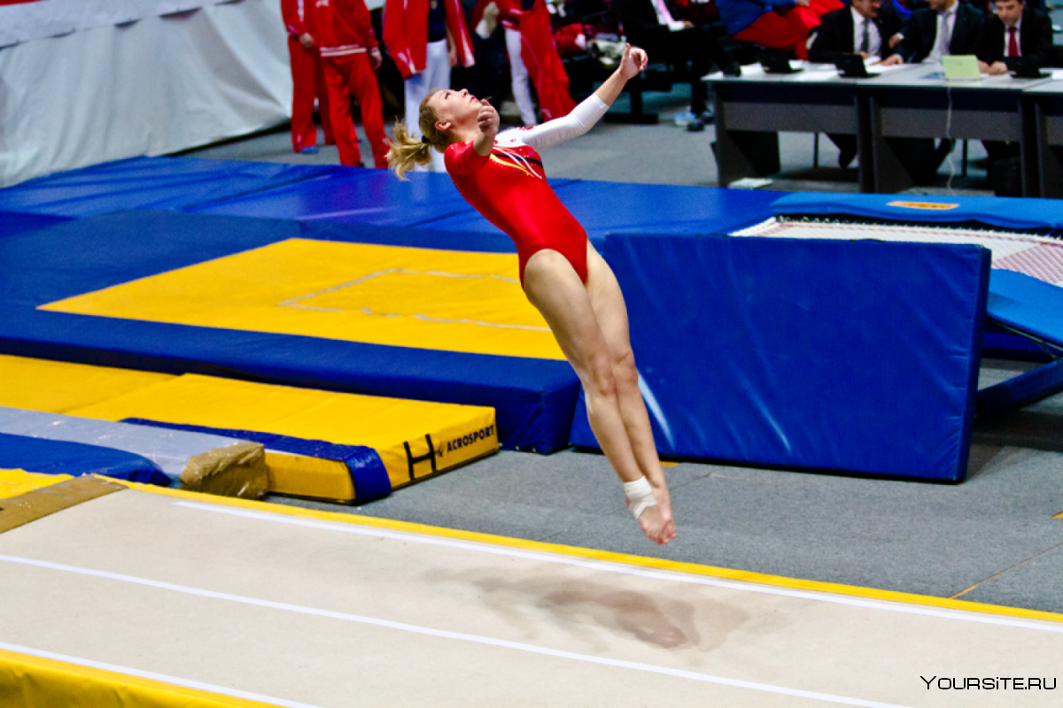 Батут акробатическая дорожка первенство России