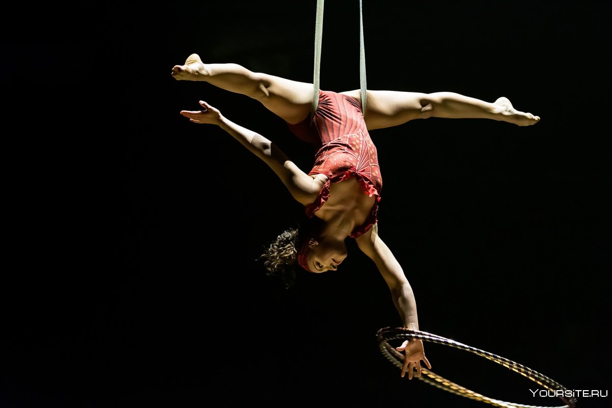 Цирк дю солей воздушная гимнастка