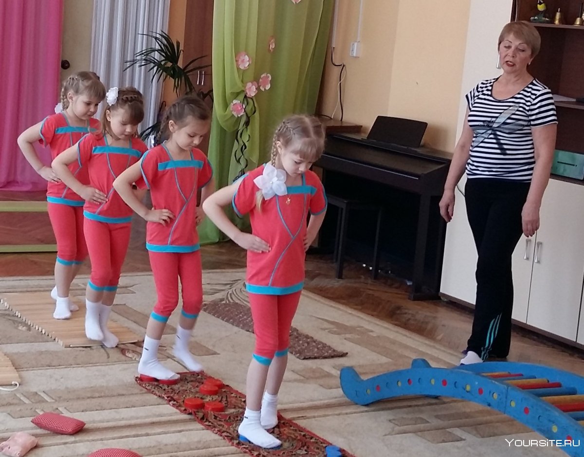 Корригирующей гимнастики для детей в детском саду