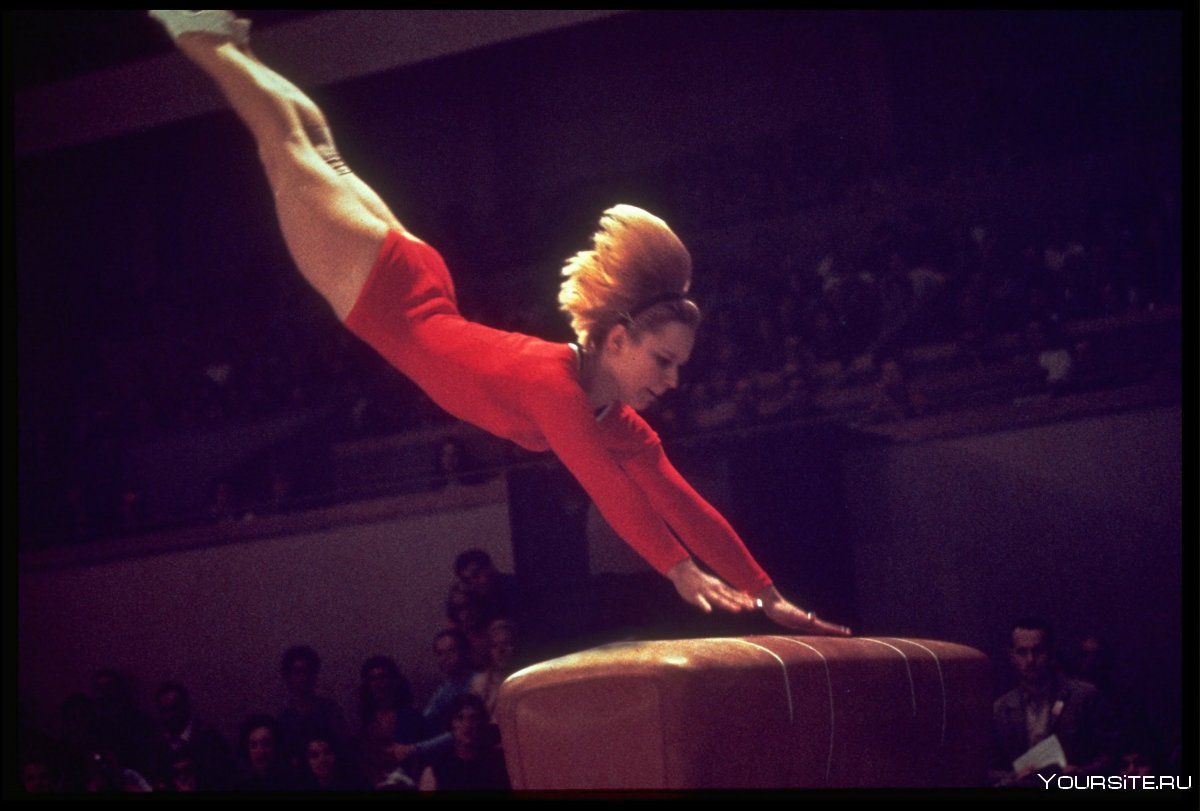 Вера Чаславска в Мехико 1968