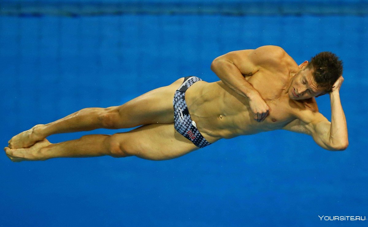 Джейсон Стэтхэм прыжки в воду
