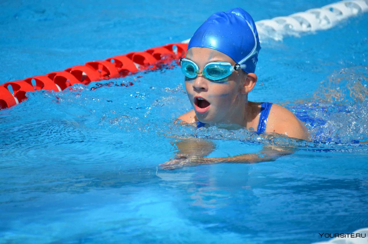 Плавание дети соревнования